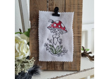 Stickdatei - Pilz Fäulein 2